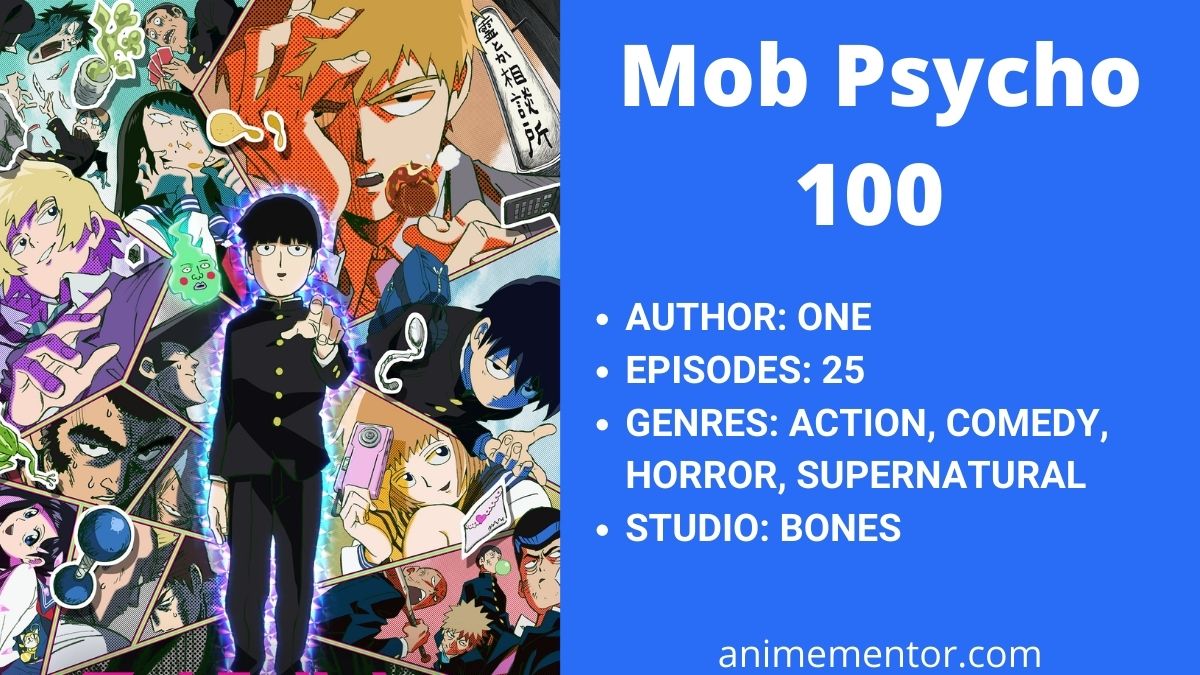 Mob Psycho 100 Wiki, Plot, Characters
